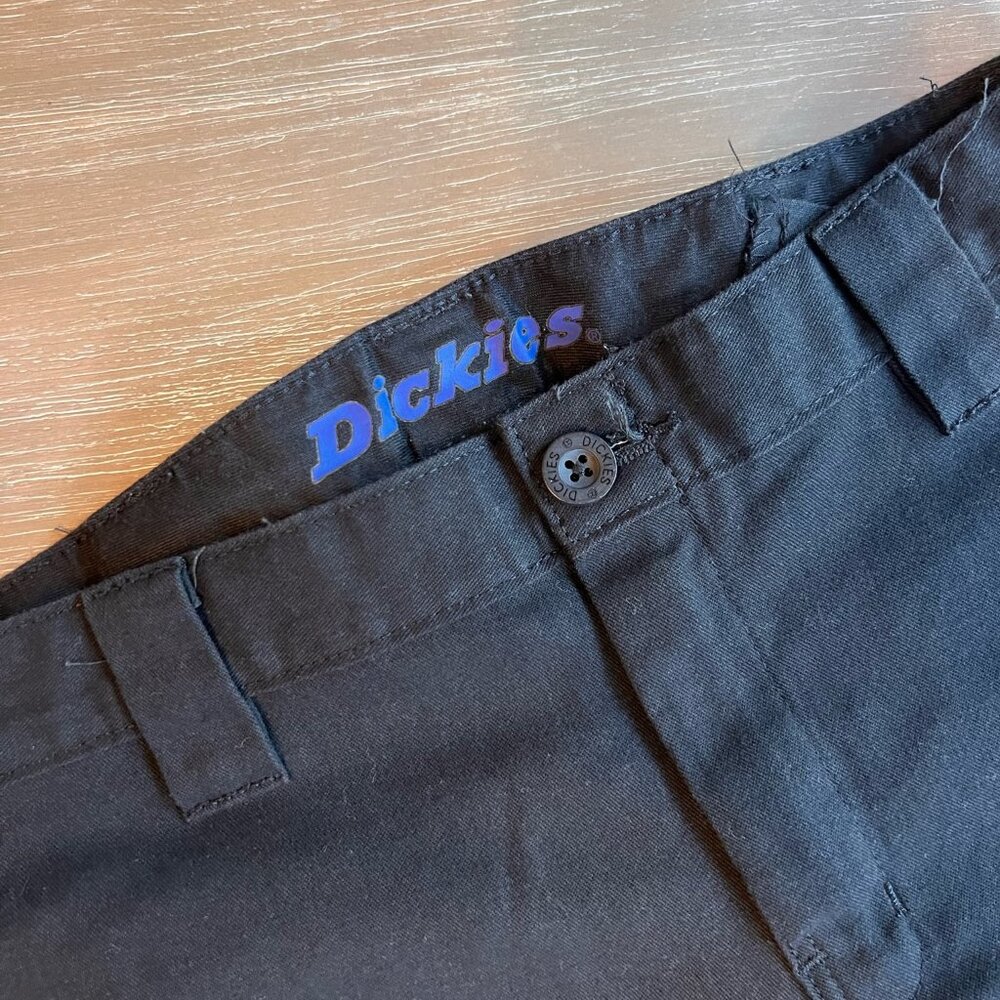 Kids Dickies Slim Straight Black Cargo Pants Size 10 - Picture 2 of 5